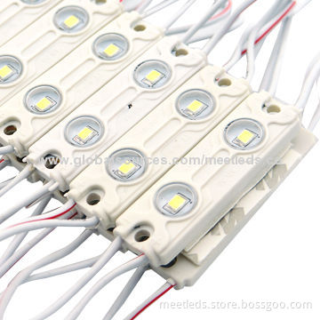 Pure White 2 x 2835 SMD LED Injection Modules with 3-year Warranty, 12V DC Operating Voltage